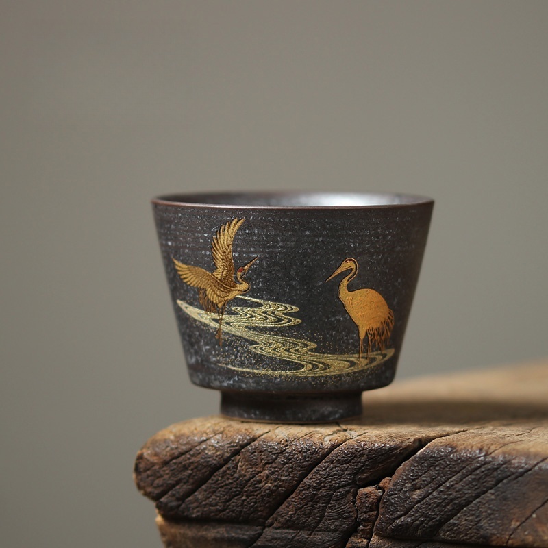 Japanese Pottery - 100 мл японская чайная чашка с
