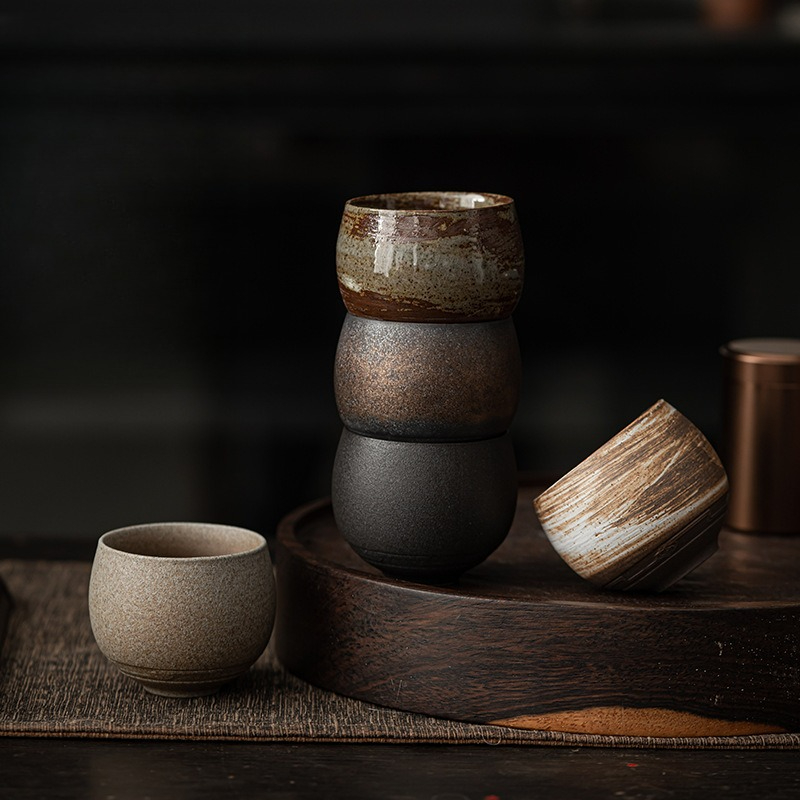 Japanese Pottery - Чайный набор в стиле кунг-фу, японская