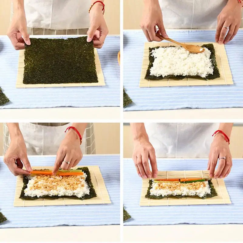 DIY бамбуковая сушиница, ролик – обзор и цена Sushi Making Kit